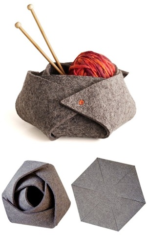 How To Make A Folding Knitting Basket?