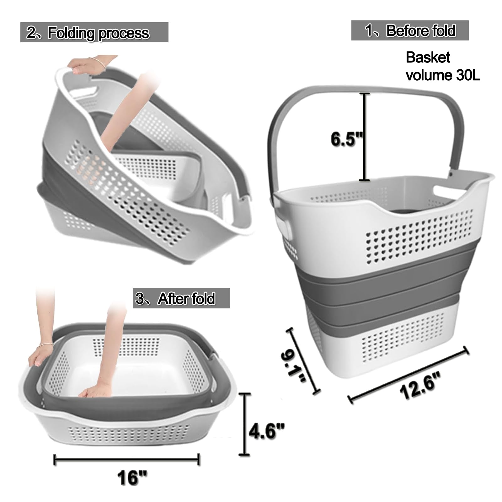 How To Fold A Collapsible Laundry Basket