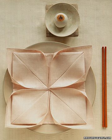 How To Fold A Napkin into A Basket?