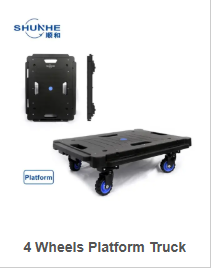 Plastic Platform Push Carts for E-commerce And Retail Distribution Centers