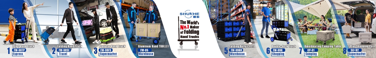 heavy duty platform truck trolley